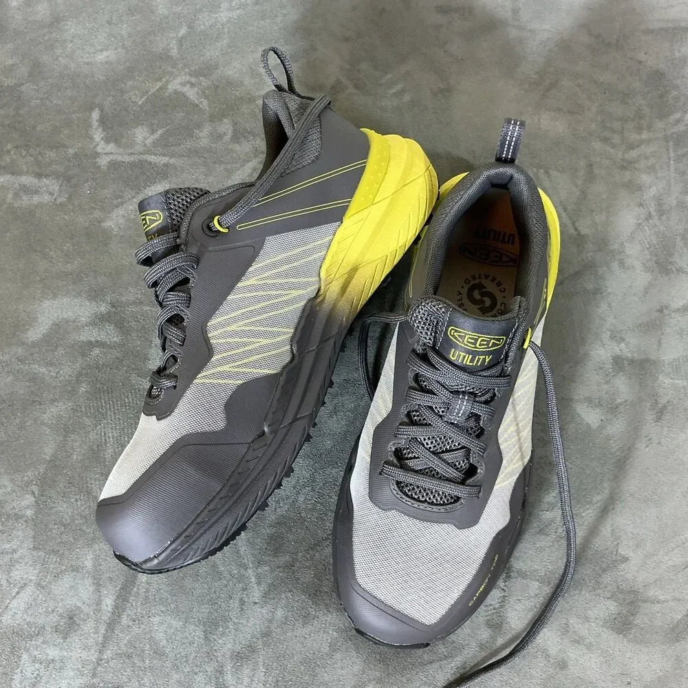 Keen Utility Speed Works Konnect Fit ReGen 7 D Steel Toe Work Shoes UK6 Eur 39.5